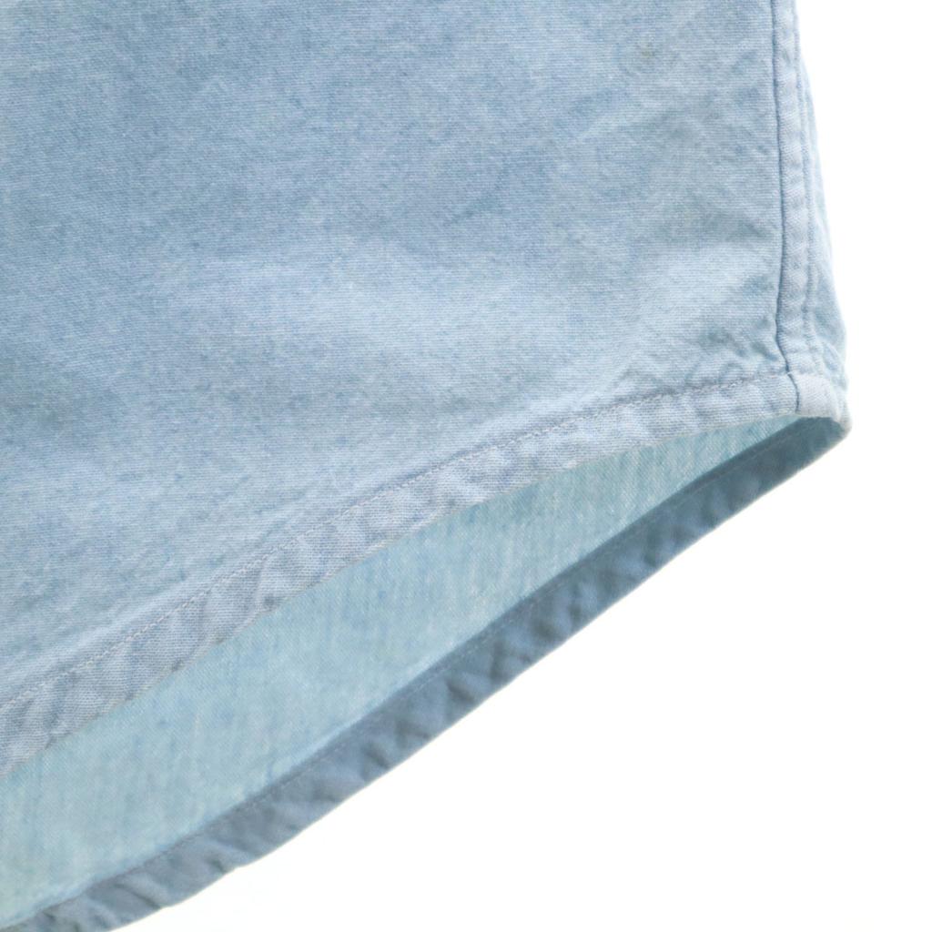 POLO COUNTRY 80s 90s Old Long Sleeve Cotton Shirt M Ralph Lauren Men's Used