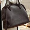 Vintage 100% Genuine Leather Shell Bag Versatile Large Capacity Top Handle Handbag Luxury Designer Shoulder Bag Crossbody Bags