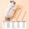 Adjustable Straps Pet Chest Strap Breathable Material Small Pet Harness  Tiny Pets