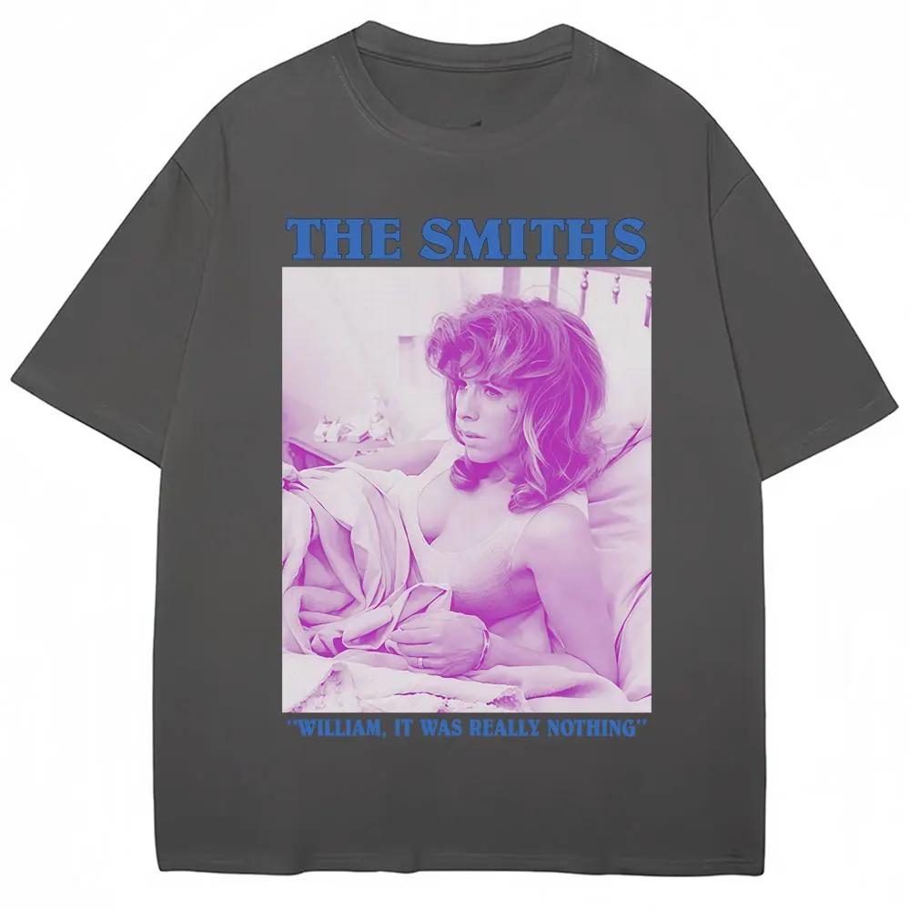Rock Band The Smiths It Was Really Nothing Tshirt Men Women Fashion Hip Hop Vintage T Shirts Loose Cotton ONeck T Shirt Gifts