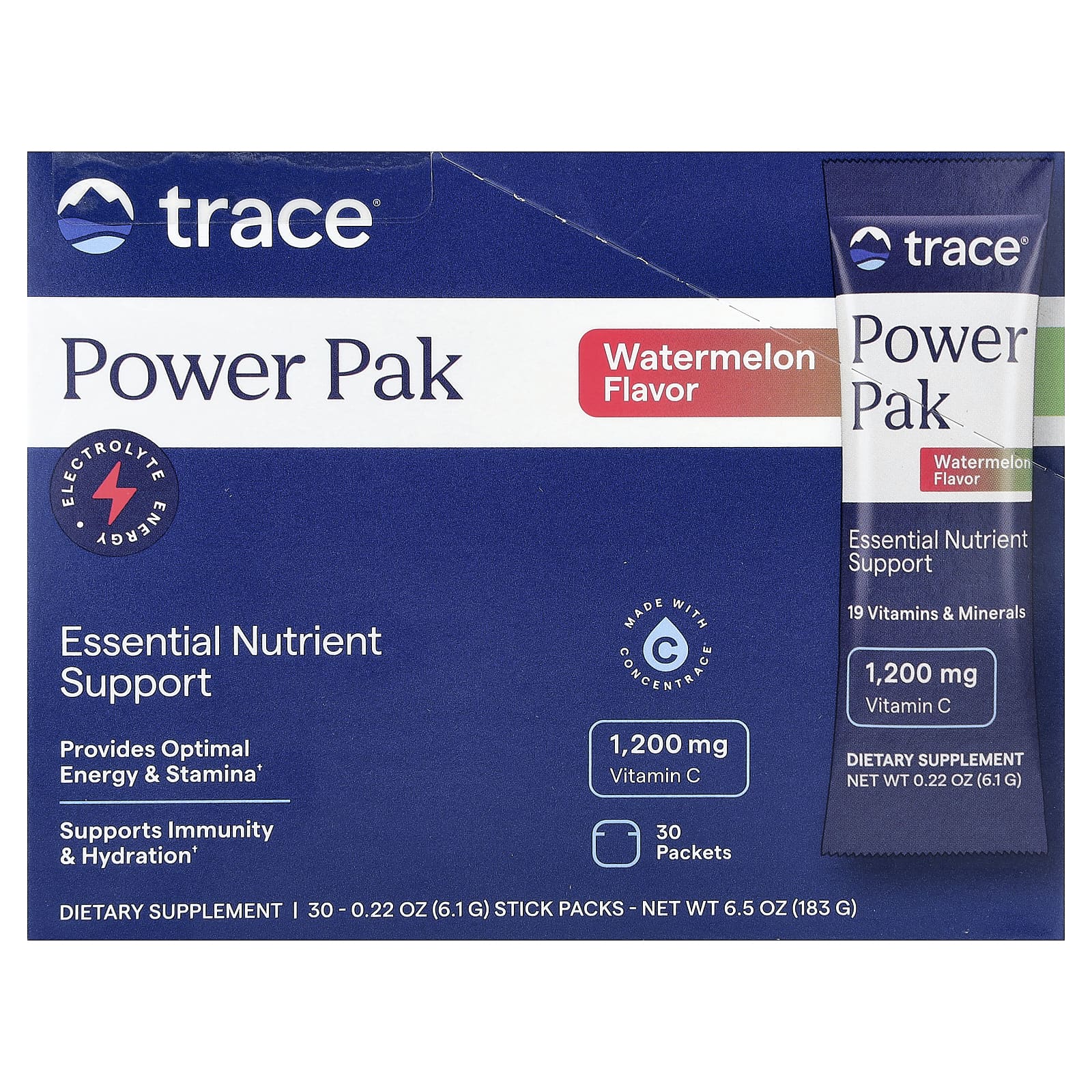 

Power Pack, Watermelon, 30 Stick Packs, 6.1G (0.22Oz) Each