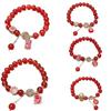 Pendant Burst Bead Bracelet Lucky Cat Beads Bangles Delicate New Snake Year Bracelet  New Year