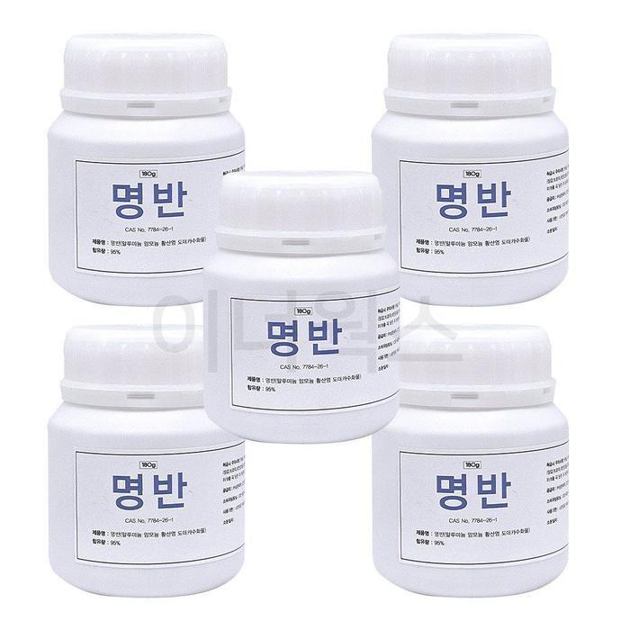

[QNW6X483_58] Samhyun Pharmaceutical Alum Powder x Alum (Alum) 180g 5ea (40063997)