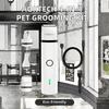 Cordless Eco-Friendly Plastic Simple Dog Grooming Kit Electric Hair Trimmers Nail Clipper Scissors