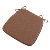 Modern Style Solid Color Cotton Linen Chair Cushion with Ties for Dining Chairs Kitchen Dining Chair Pad Cojines Decorativos