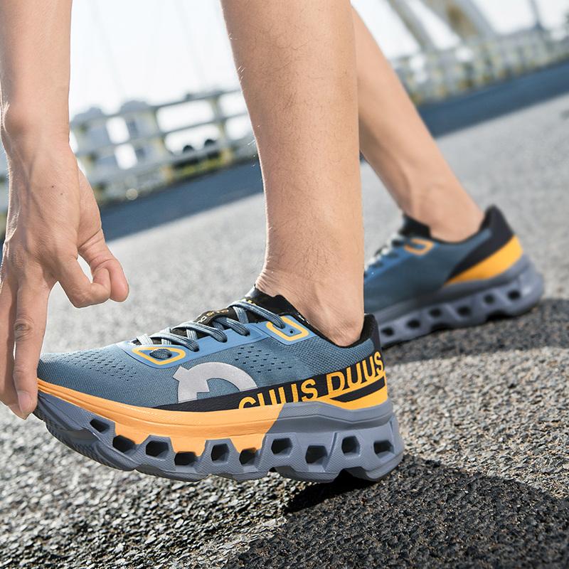 Herren-Laufschuhe, atmungsaktiv, Sport-Sneaker zum Schnüren, bequem, lässig, Wanderschuhe, Sportschuhe für das Training