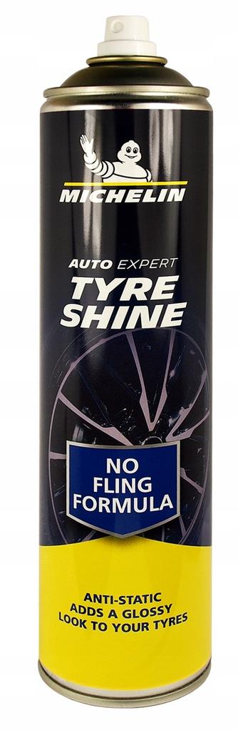 Michelin Spray Do Nabłyszczania Opon 520Ml Nabłyszczacz Czernidło