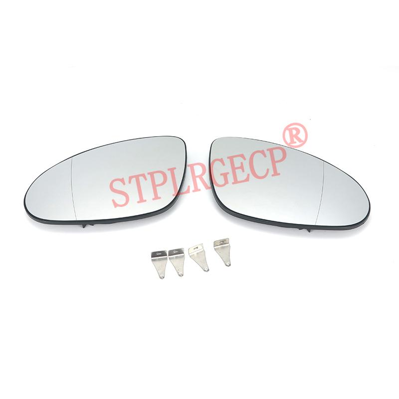 For Mercedes-Benz W221 C219 C216 Pre-facelift Left Right Door Side Wing Mirror Glass Heated Clear Rear View Rearview LH RH