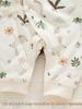 Autumn/Winter Quilted Cotton One-Piece for Newborns – Unisex Warm Hug Suit