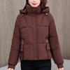 Fashion Winter Short Coat Female Warm Parkas Hooded Casual Thick Women Jackets