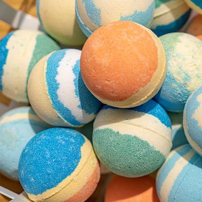 Monoflat Vegan Zertifizierte Natürliche Badebomben 6 Sorten Schaumbad Badekugel Schaumbad