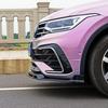 Fits 2022 Volkswagen Tiguan L R-Line Front Splitter Sporty Lip Spoiler