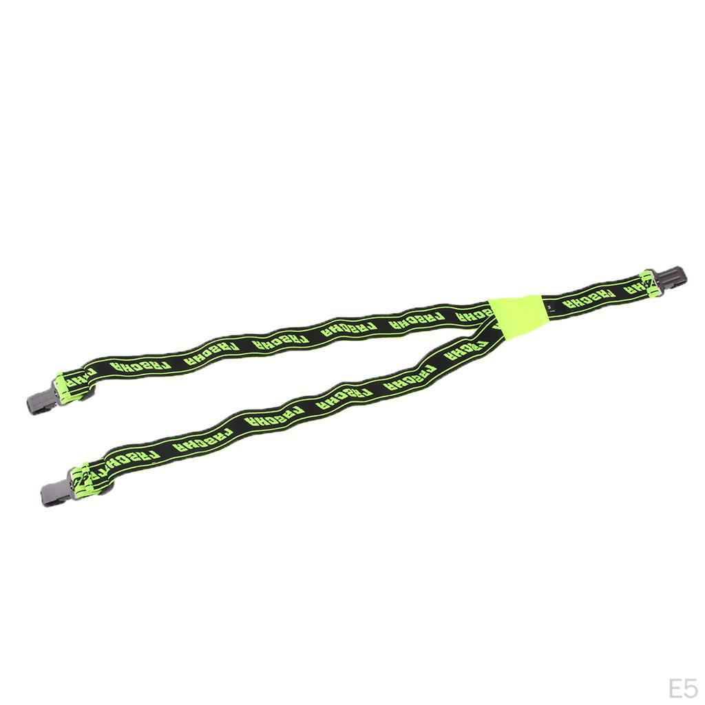 Wide Adjustable + Elastic Suspenders Y-