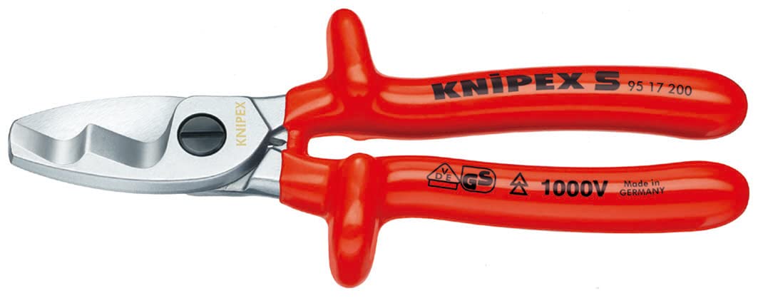 

KNIPEX Insulated Cable 1000V 9517-200 Cutter,