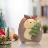 Christmas Decoration Figurines Animal Figurines Cute Miniatures Ornaments for Tabletop Christmas Bedroom Party Indoor Home
