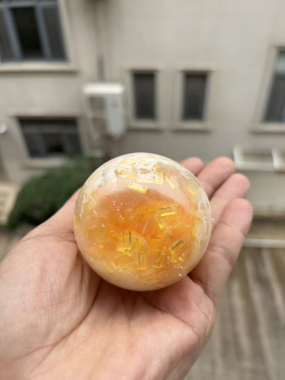 Krokante Drukbal Knijpspeeltje Knapperig Zand Stressbal Zacht Stress Fidget Luidruchtig Langzaam Rijzende Stressballen Sensorische Fidget Speeltjes oranje