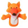 Fox & Crow Plush Hand Puppets for Storytelling with Sheep Gloves