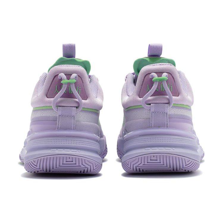 361 DVD1 Basketball Shoes Men's Low Top Purple/Green 572311115-3