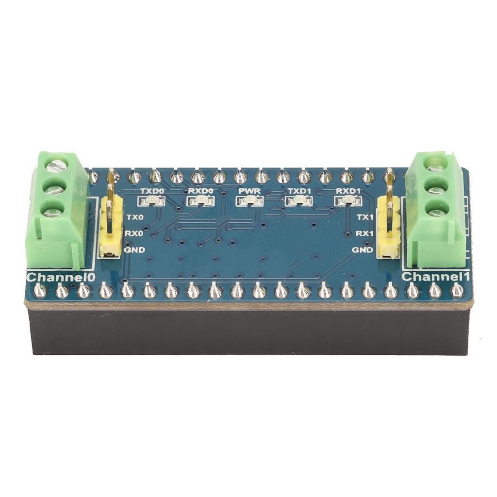 Expansion Board for Raspberry Pi for Pico Mainboard Dual Channel UART Interface Easy Conversion RS232 Expansion Board