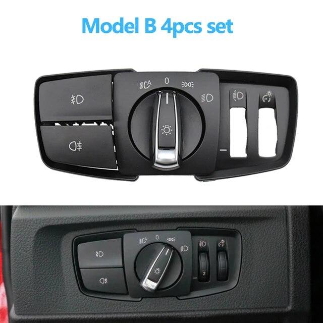 Otočné tlačítko světlometů, kryt spínače světlometů, pro BMW 1 2 3 4 řady F20 F45 F30 F31 61319265300