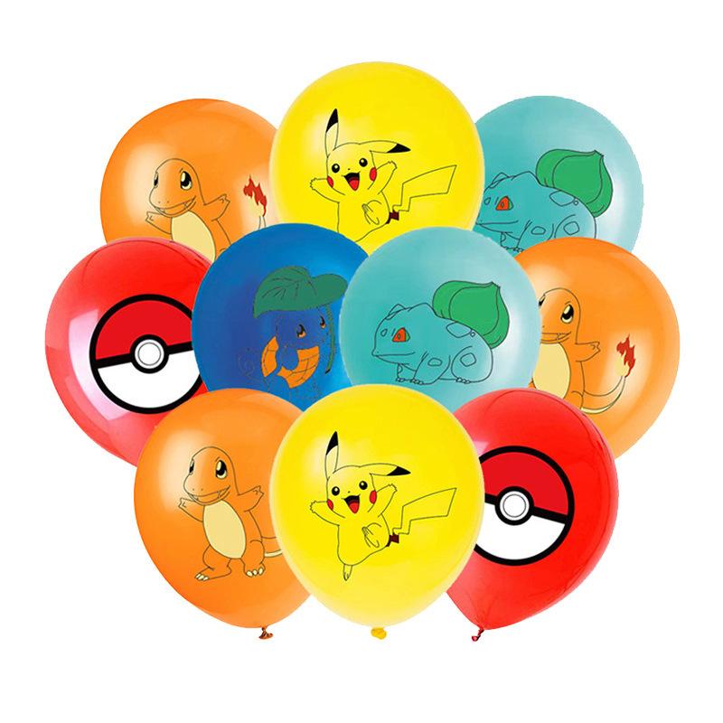 Pokemon Geburtstagsfeier Dekorationsartikel Pokemon Thema Geburtstagsfeier Artikel Tischdecke Tafel Becher Taschentuch Banner Babyparty