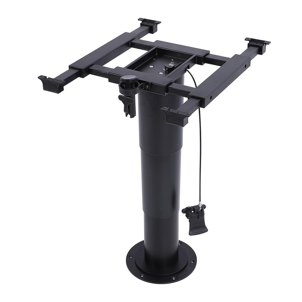 RV Table Pedestal Stand Base Remote Control Pneumatic Lifting 355mm To 730mm Adjustable Table