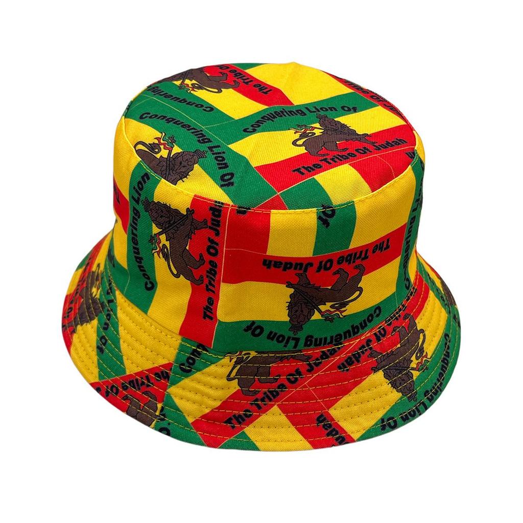 Bucket Hat Plus Size Patch Double-Sided Wear Polyacetic Fiber Thick Premium Gothic Running Custom National Flag Bucket Hat