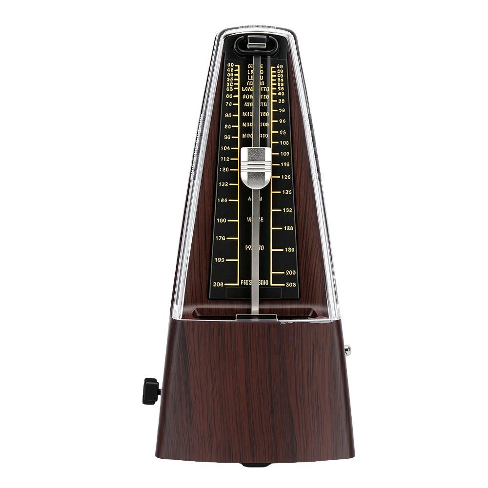 Loud Sound Wood Grain Metronome Deep Wood Grain High Precision Metronome  For Drum Practice