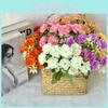 Artificial Flower Mini Carnation Wedding Hotel Restaurant Decoration Desktop