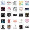 50 Health Therapy Stickers DIY Decorative Suitcase Notebook Waterproof Stickers