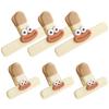 Food Preservation Seal Clamp Cartoon Snack Sealing Clips Moisture-Proof Long Tail Clip for Kitchen Cafe Restaurant