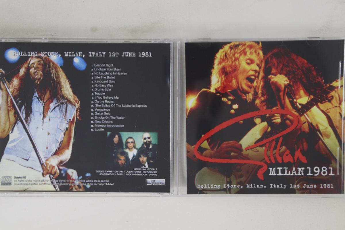 

CD GILLAN - Milan SHADES813 SHADES Japan Rock Used