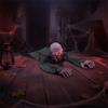 Elektrische Halloween Kriechende Geist Stimme-aktivierte Kletternde Zombie Figur Garten Blutiger Zombie Bar