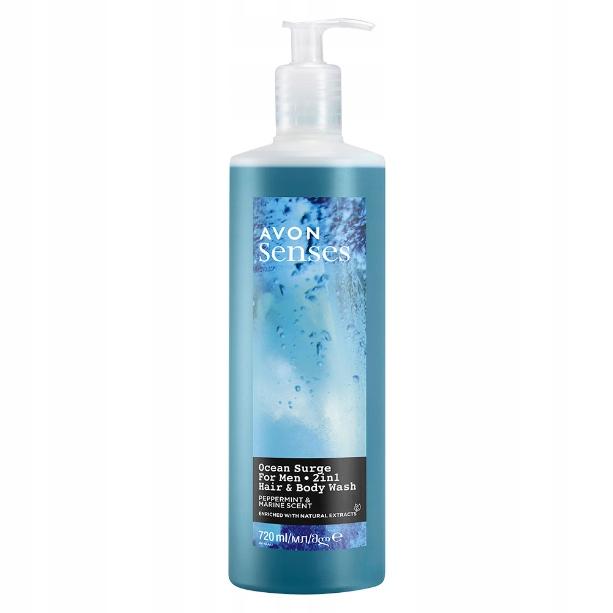 Avon Ocean Surge Body And Hair Gel 720Ml
