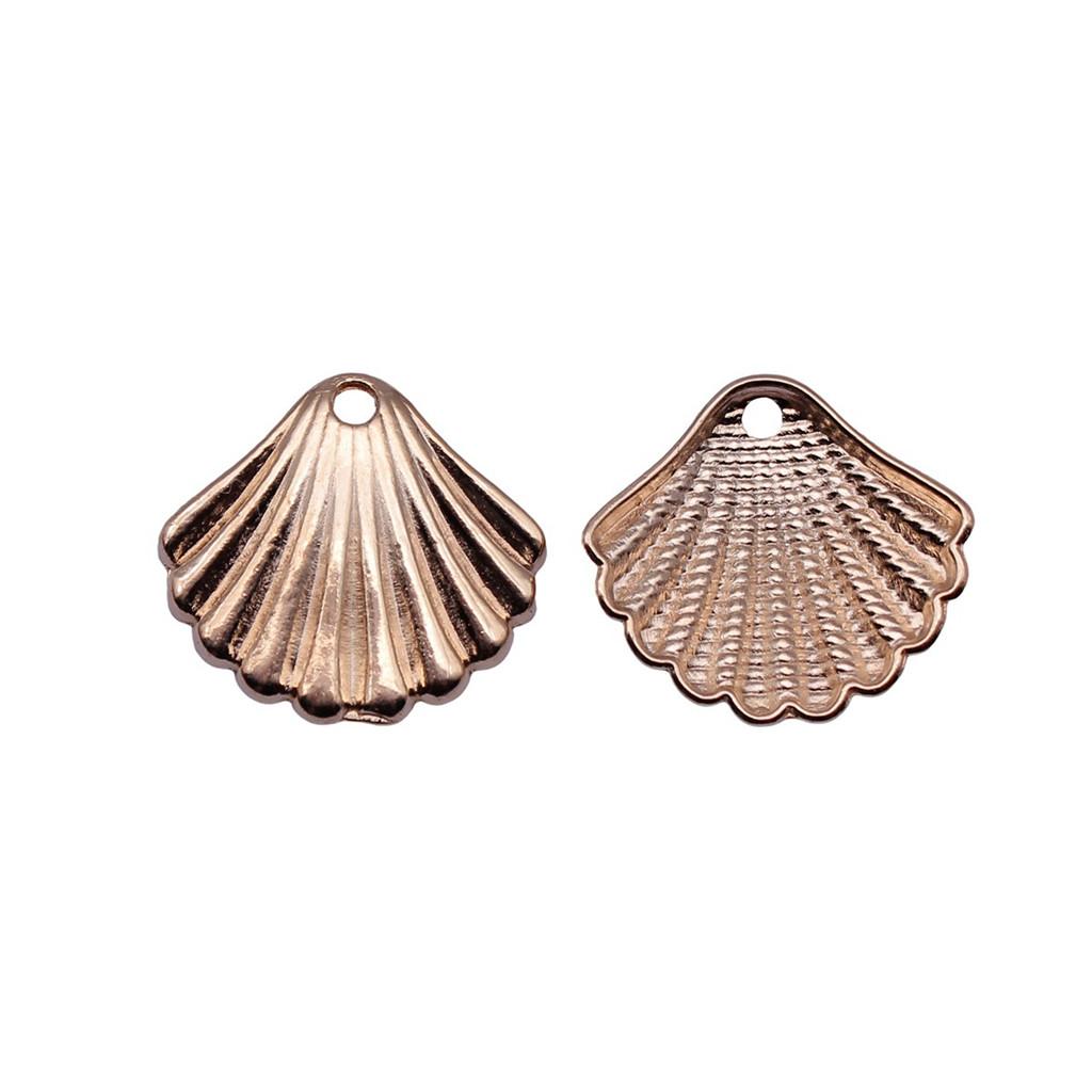 Shell Charms Multi Color Alloy Pendants For Beach Themed DIY Jewelry Accessories