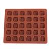 2024 New Silicone 30grid Letter Character Shape Print Ice Cube Chocolate Soap Cake Mold Christmas Silicone Mold  Fondant Mold