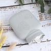 Mini Hot Water Bottle Bag Warm Hand Feet Warmer Water Injection Bag for Home OfficeGray
