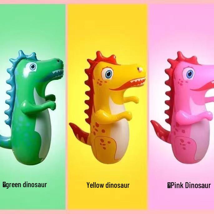 Nezha Ao Bing Dinosaur Inflatable Punching Toy Trainer