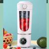 Portable Blender 700ML 7.4V 12 Blades Rechargeable Travel Mini Juicer Cup Fruit Mixer for Gym Home Office Sports Outdoor