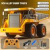 Rc Truck Children Alloy Remote Control Car Toys for Boys Radio Control Excavator Dump Truck Bulldozer Electric Car Gifts with Lighting Sound Effects