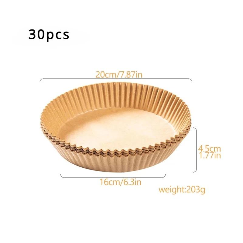 

30/50 шт. Бумага для фритюрницы Фольга одноразовые принадлежности для выпечки Кухонные аксессуары для дома Подкладка для выпечки Бумага для фритюрницы Обеденный бар