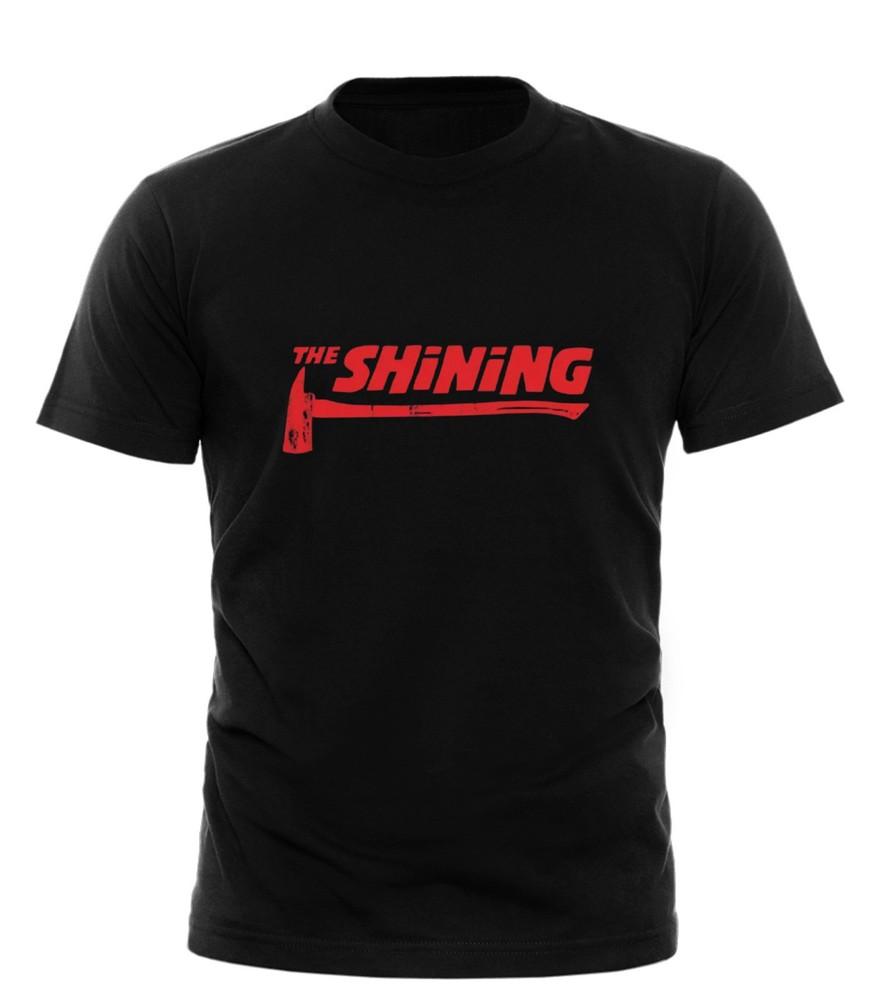 THE SHINING AXE T Shirt Stanley Kubrick Overlook Hotel Redrum Heres Johnny Tee Unisex T-Shirt XXXL