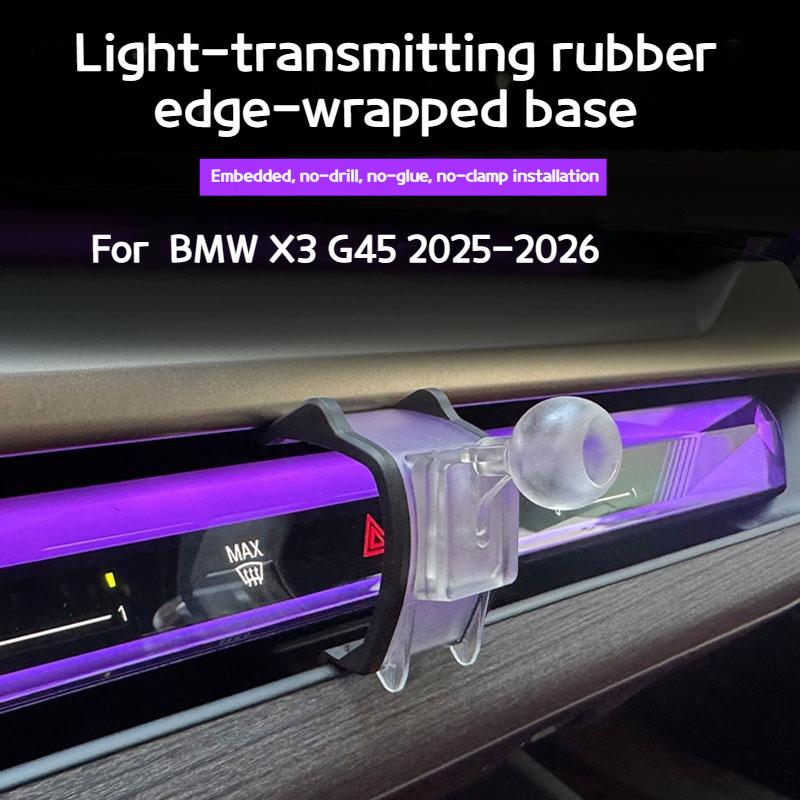 Navigation air outlet mobile phone stand ball head base For BMW 3 4 5 7 seriesX3X4X5X6X7 F44 G20 G26 G70 G60 G30 G05 G06 G07 G45