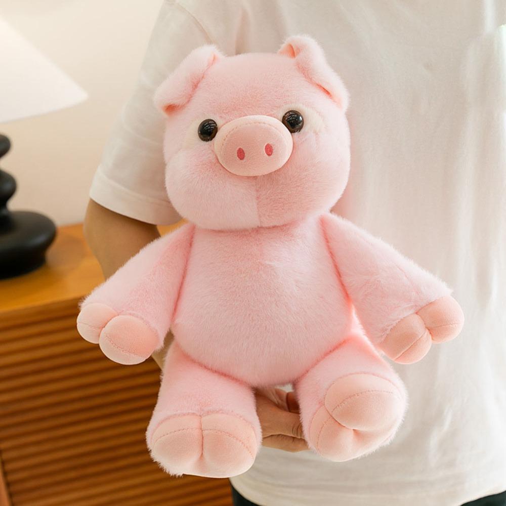 

Emotional Support Plush Toy Soft Stuffed Animals Plush New Design Pig Stuffed Animal Plush Pillow рожевий