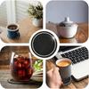 1pc/2PCS Car Cup Coaster, Bling Cup Holder Insert Coasters,Universal Auto Non-Slip Cup Holder Embedded in Ornaments Silicone Coaster