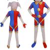 Digitale Circus Pomni Cosplay Kostuum Geweldig Freak Circus Cartoon Caine Cosplay Outfits Kind Halloween Kostuums Pomni Jumpsuit