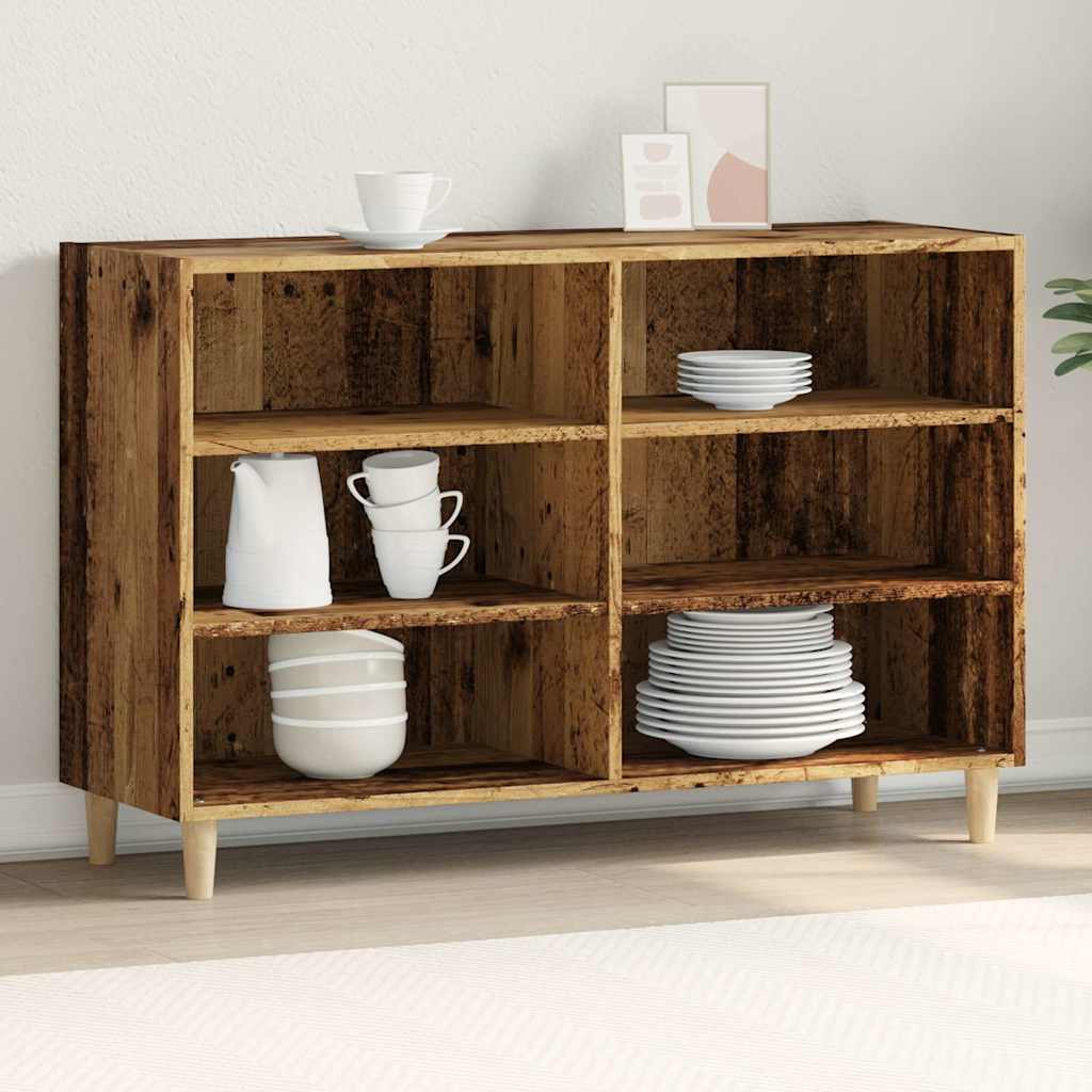 Sideboard Reclaimed Wood Look 103.5x35x70 cm Engineered Wood