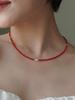 Gemade Red Cats Necklace #N040