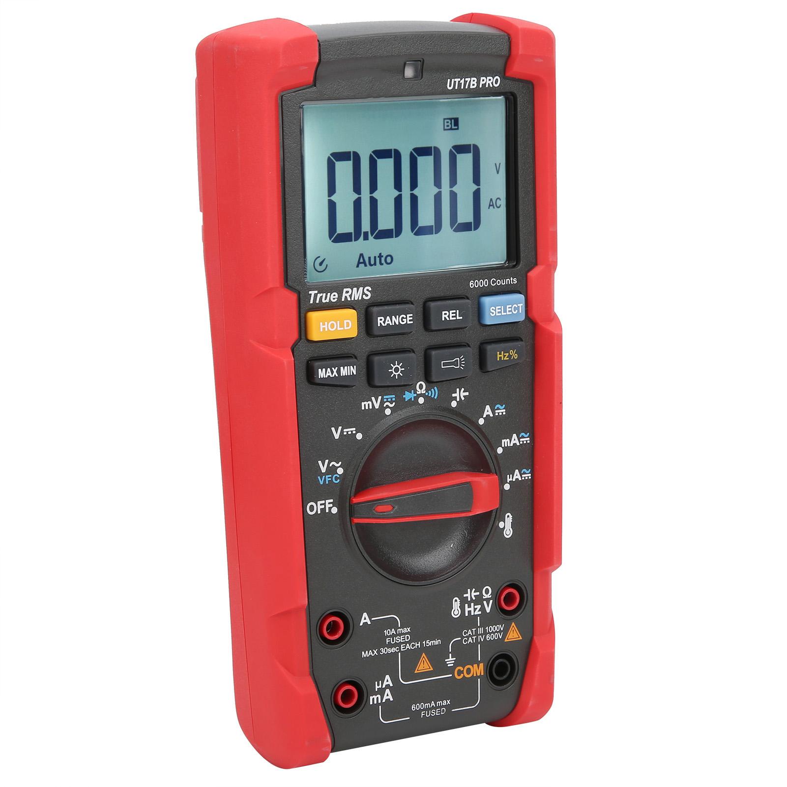 

UT17B PRO Цифровий мультиметр True RMS ACDC напруга струм опір ємність тестер