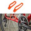 Silicone izable Fit Bicycle Chain Protector Mountain Bike Road Bike Chain Protector Anti Scratch and Anti-collision Accessorie